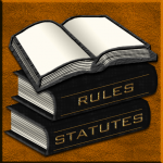 books, rules and statutes